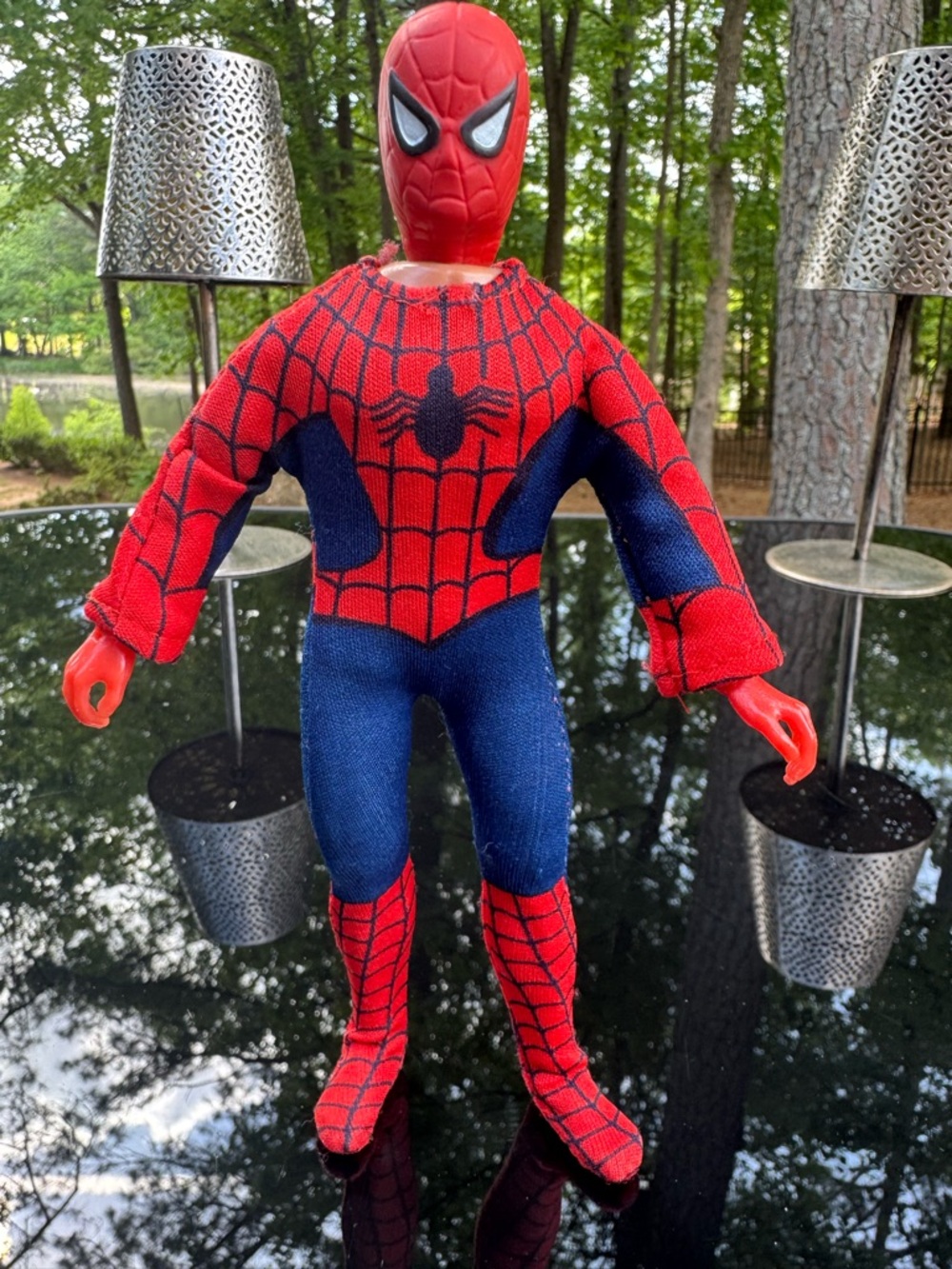 Mego Vintage 1970s Spider-Man Action Figure.